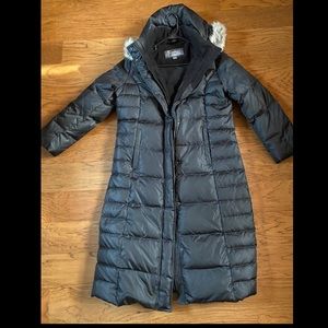 Eddie Bauer Black long coat